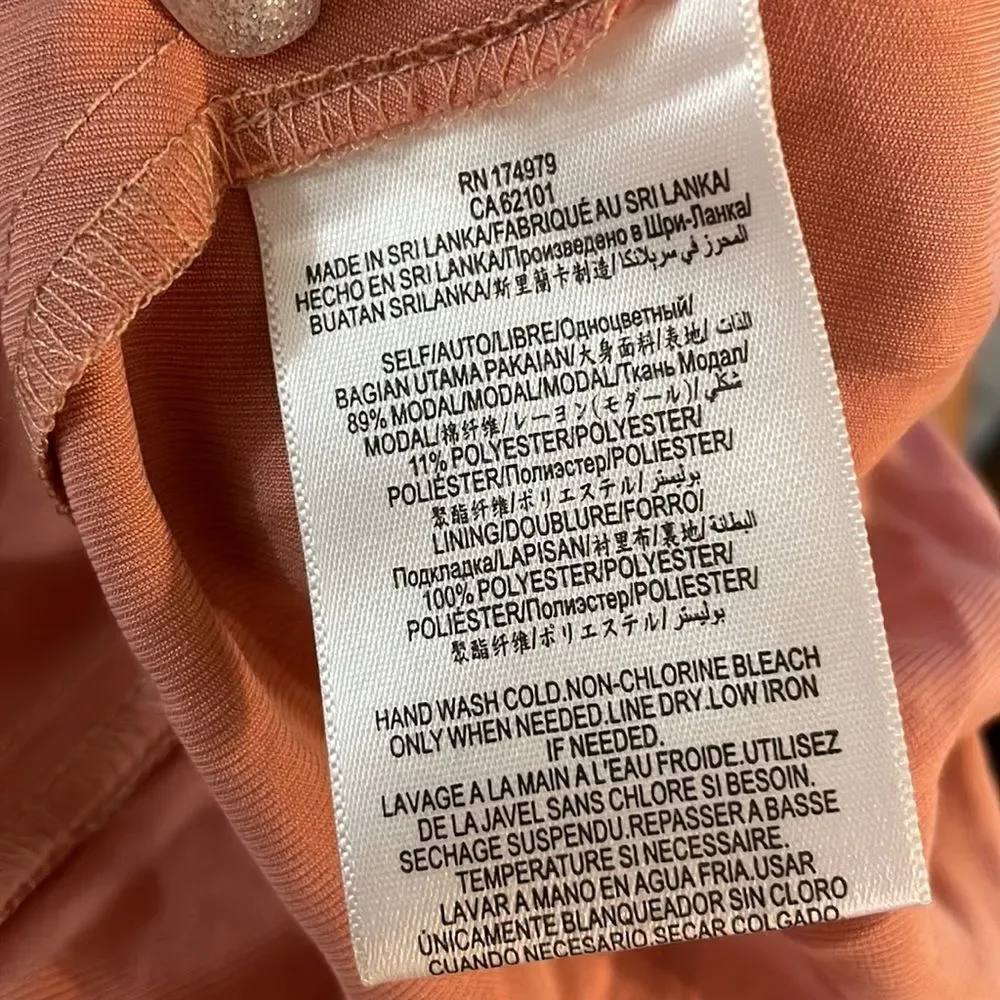 BCBGeneration Pink Cold Shoulder Mini Dress - L - Picture 7 of 7